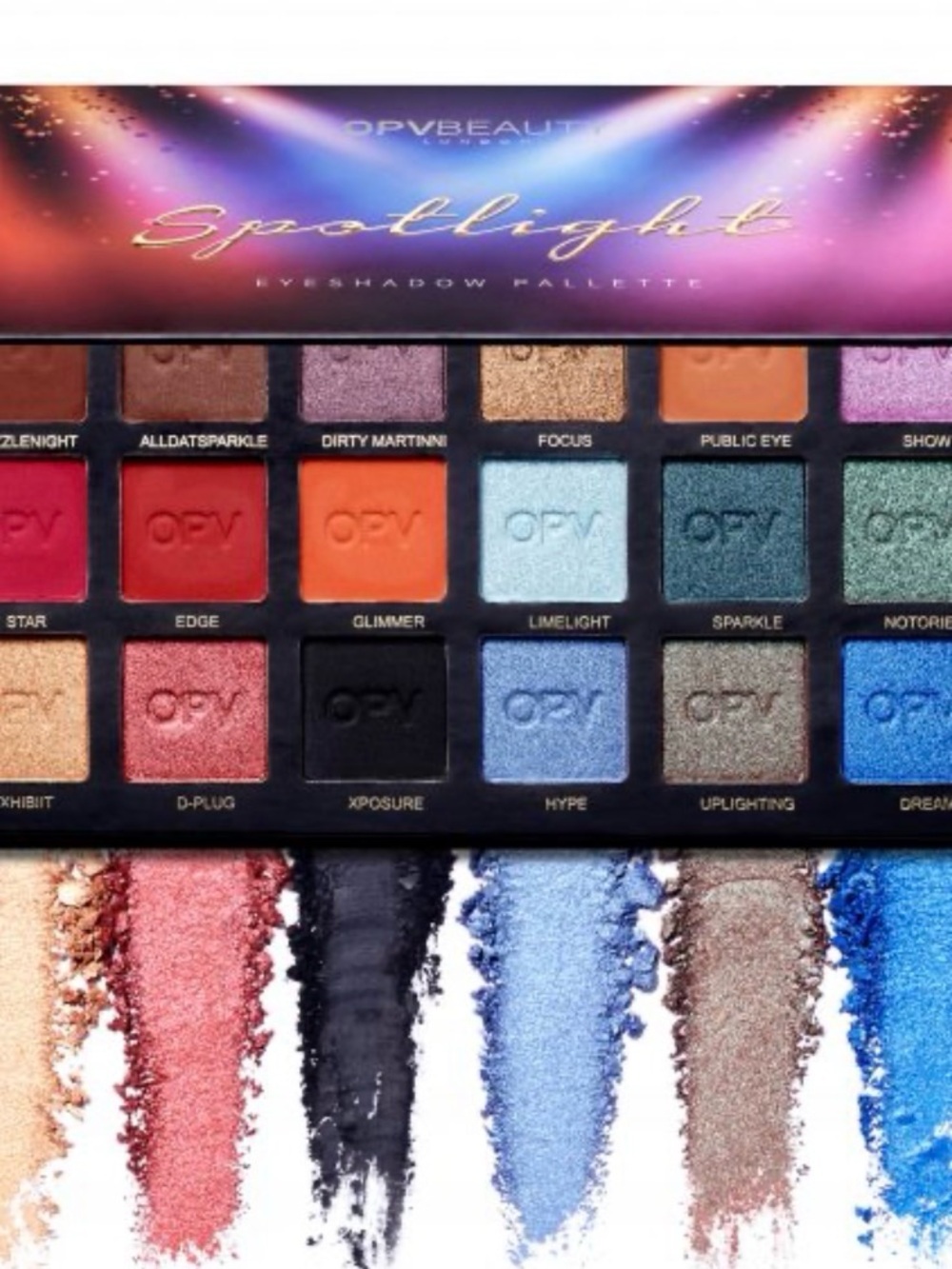 OPV BEAUTY LONDON Spotlight Eyeshadow Palette